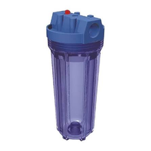 10" slim 3/4" Clear Filter Housing