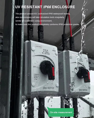 Pv Disconnect 1000vdc,32Amp,4pole SISP40,with ip65 enclosure