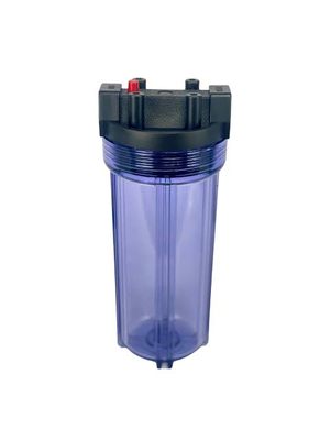 10" slim 3/4" Clear Filter Housing