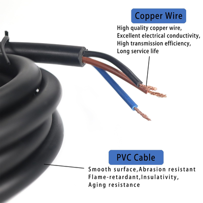 2M Float Switch, 220V 16A Waterproof Tethered Switch & Blue & Yellow