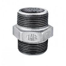 GI Hex Nipple 2" – Strong Threaded Connector