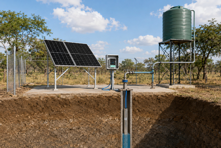 Complete Solar Water Pump – 3 m³/Day at 60 m Head