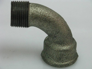 GI Bend 90° 1" – Durable Galvanized Elbow for Borehole Water Systems
